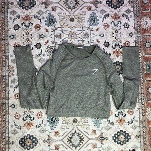 GYMSHARK VITAL SEAMLESS LONG SLEEVE CROP